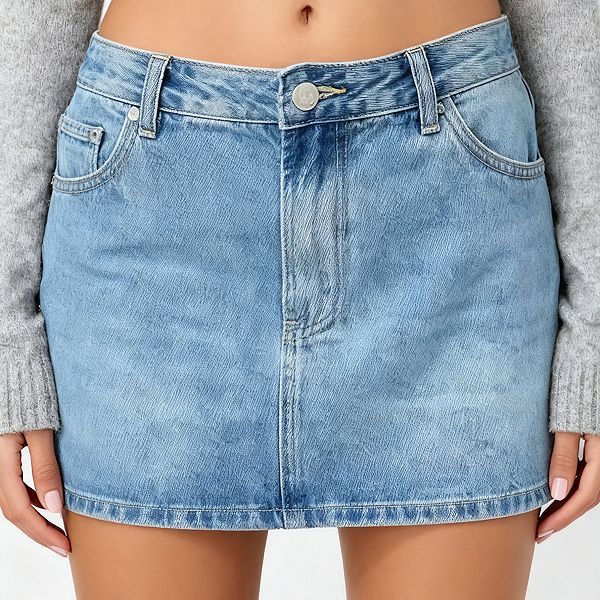 Женская облегающая джинсовая мини-юбка миди с завышенной талией Clearflower, Blue
Женская облегающая джинсовая мини-юбка миди с завышенной талией Clearflower, Blue