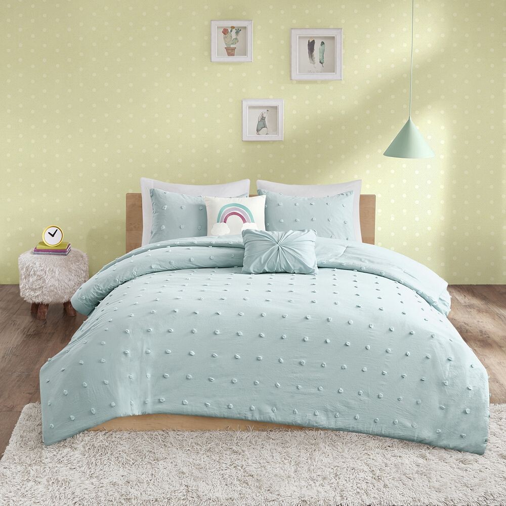 Комплект хлопкового одеяла Urban Habitat Kids Ensley Pom Pom с декоративными подушками, цвет Aqua
Комплект хлопкового одеяла Urban Habitat Kids Ensley Pom Pom с декоративными подушками, цвет Aqua