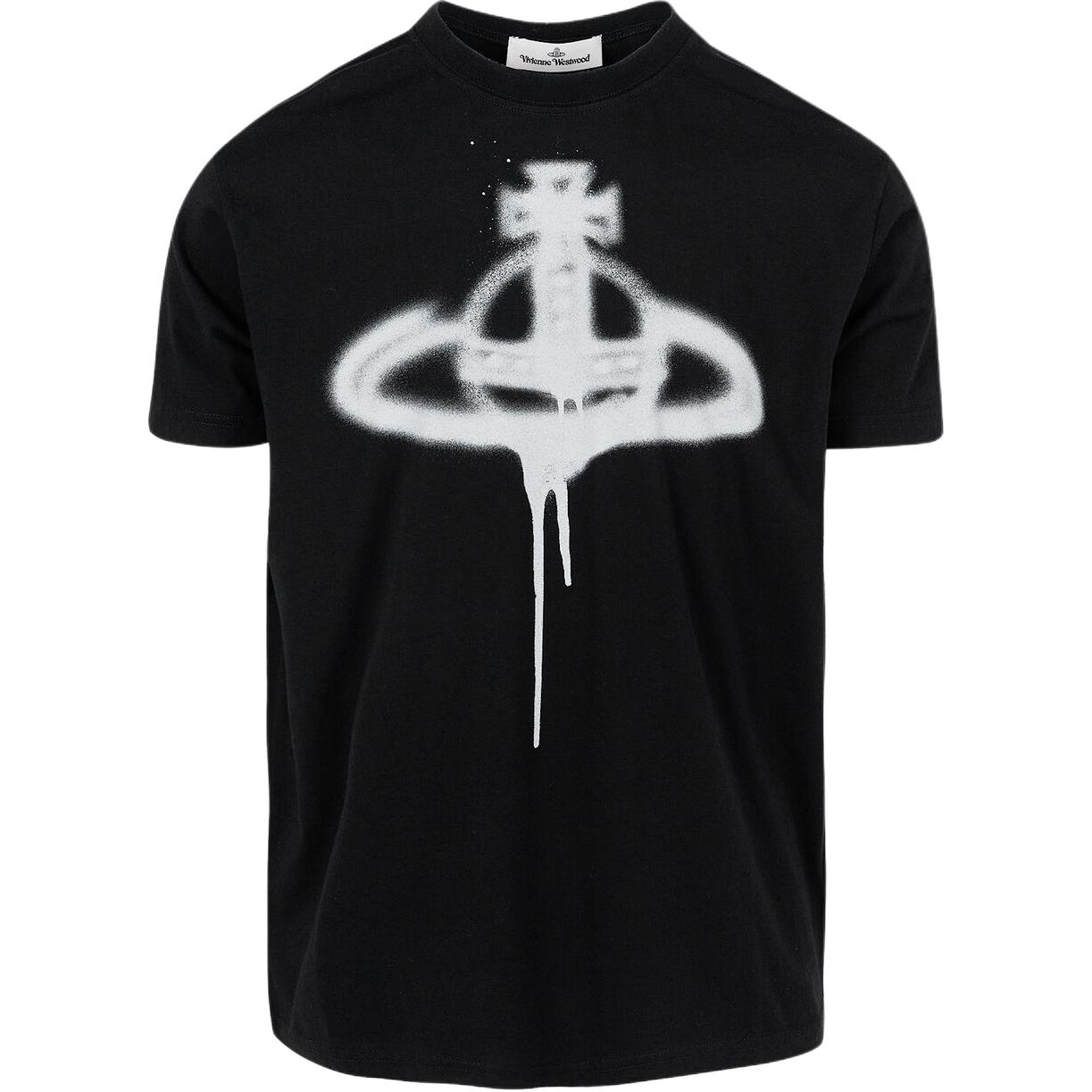 Футболка из хлопка с принтом orb Vivienne Westwood, черный
Футболка из хлопка с принтом orb Vivienne Westwood, черный