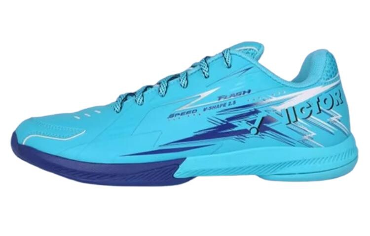 Бадминтонные туфли унисекс с низким верхом синего цвета Victor, синий
Бадминтонные туфли унисекс с низким верхом синего цвета Victor, синий