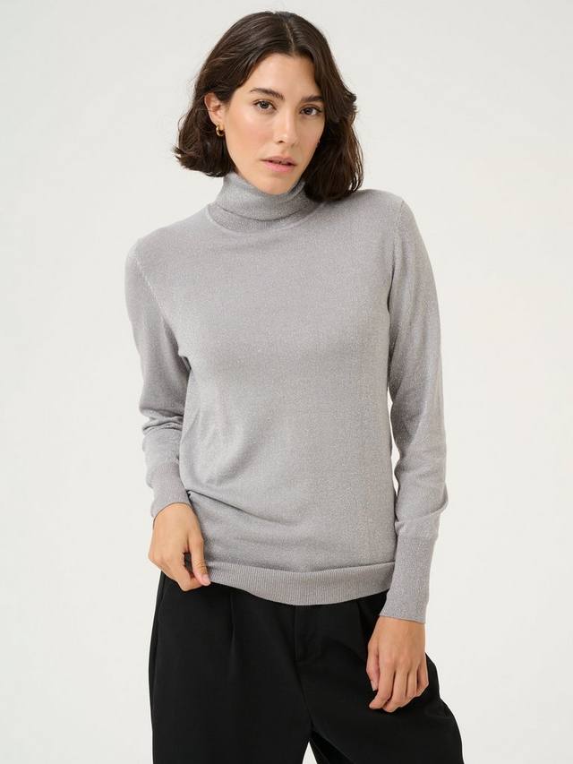 Блестящий джемпер regina KAFFE, серебряный
Блестящий джемпер regina KAFFE, серебряный