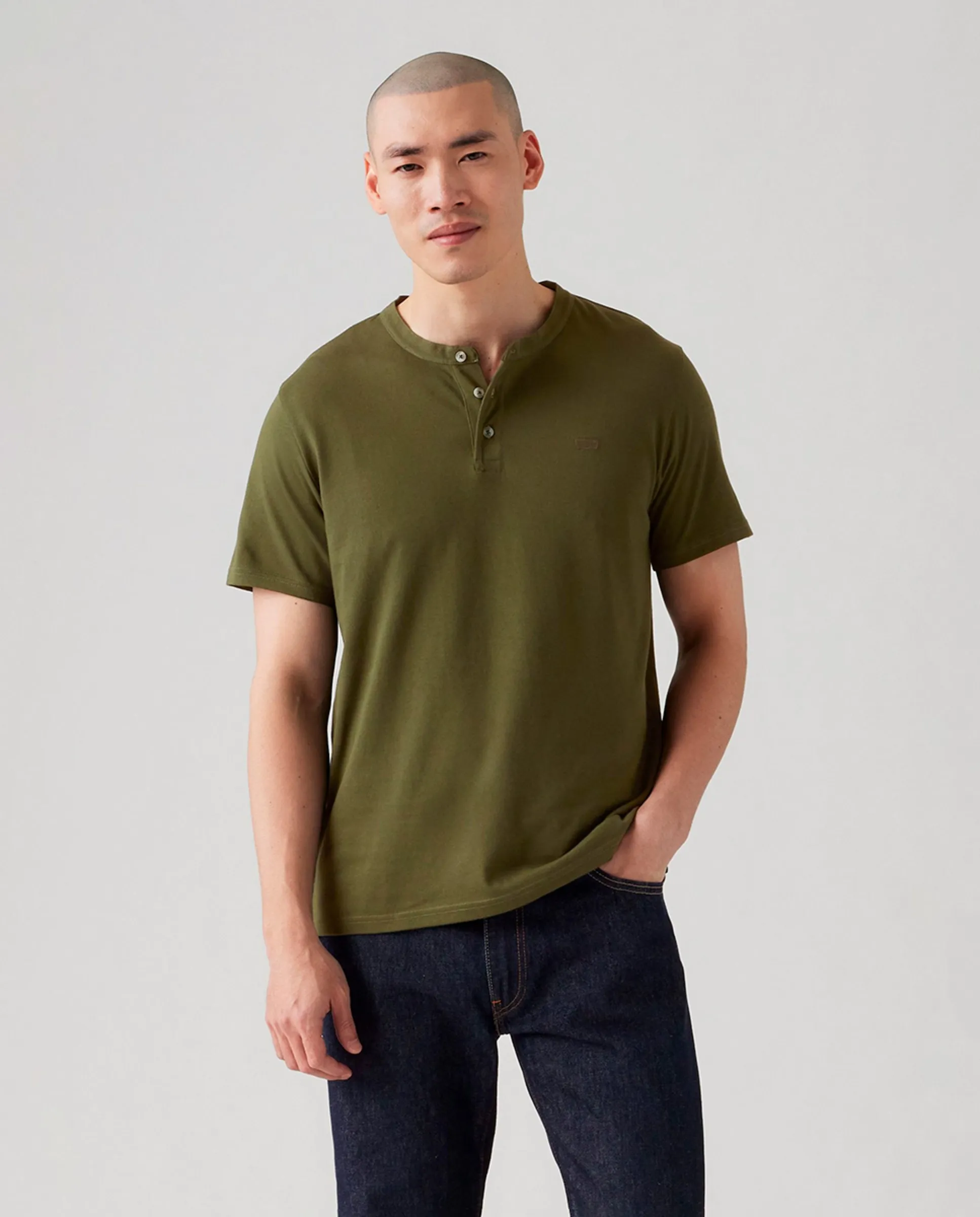 Мужская футболка с короткими рукавами и пуговицами Levi'S, темно-зеленый
Мужская футболка с короткими рукавами и пуговицами Levi'S, темно-зеленый