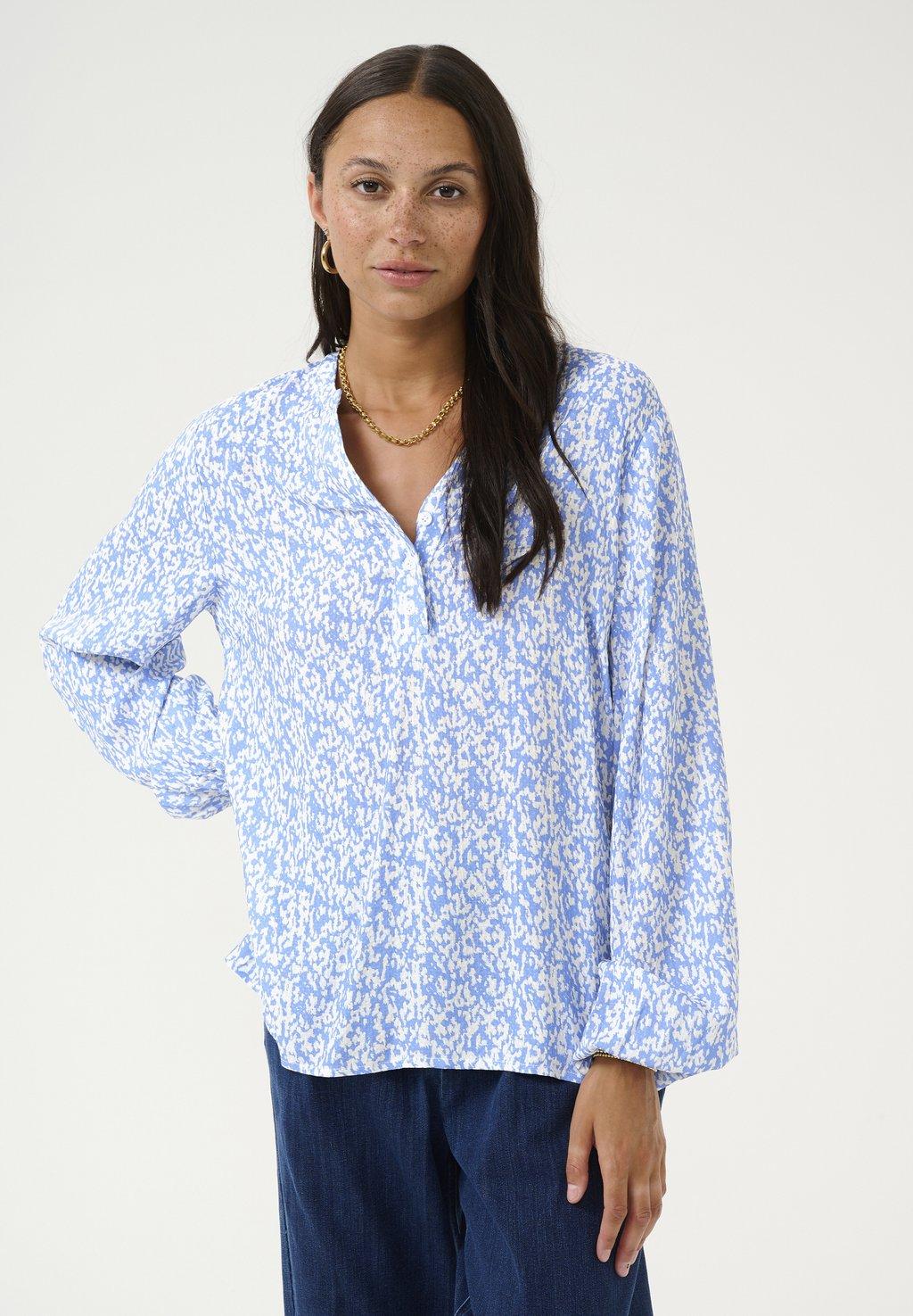 Блуза Kaffe, светло-голубой
Блуза Kaffe, светло-голубой