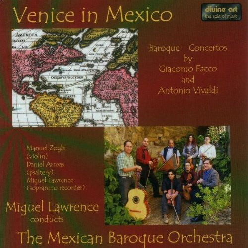 CD диск Vivaldi / Facco / Mexican Baroque Orchestra: Venice in Mexico: Concertos By Vivaldi & Facco
CD диск Vivaldi / Facco / Mexican Baroque Orchestra: Venice in Mexico: Concertos By Vivaldi & Facco