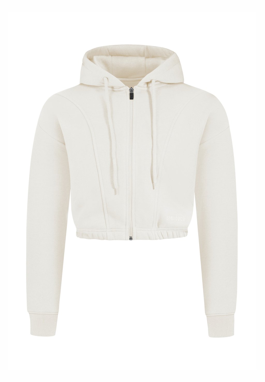 Толстовка на молнии CROP ELMA Smilodox, бежевый 
Толстовка на молнии CROP ELMA Smilodox, бежевый