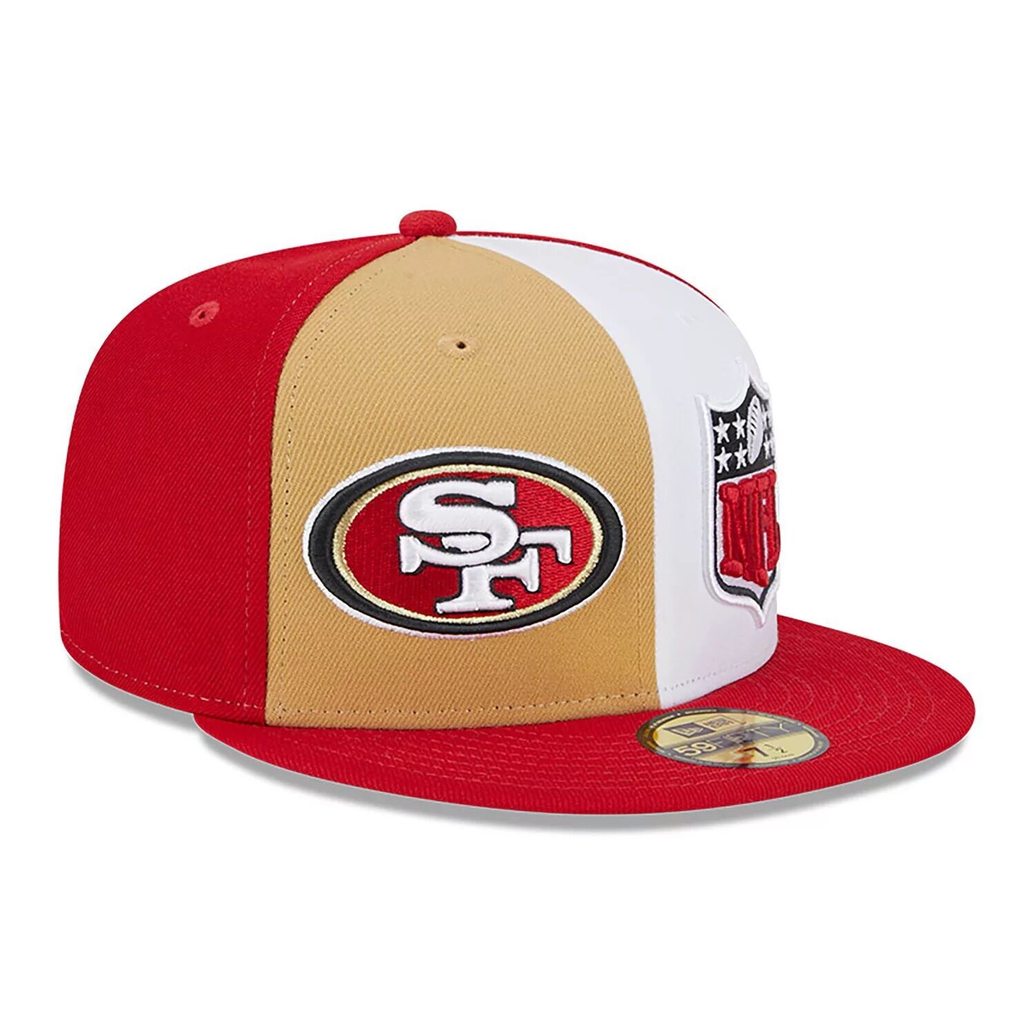 Мужская облегающая шляпа New Era Gold/Scarlet San Francisco 49ers 2023 Sideline 59FIFTY
Мужская облегающая шляпа New Era Gold/Scarlet San Francisco 49ers 2023 Sideline 59FIFTY