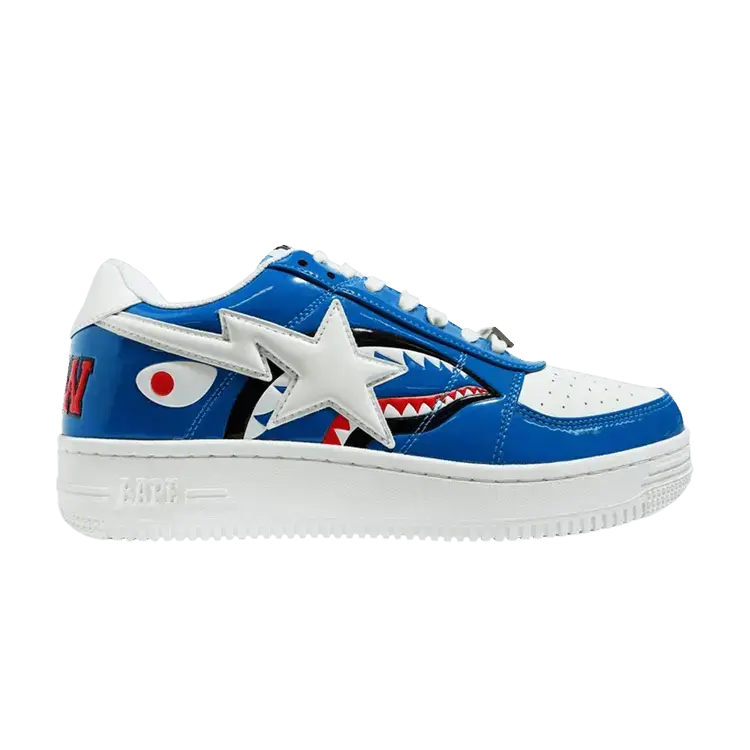 Кроссовки BAPE Bapesta Low M1 Shark Face - Blue, синий
Кроссовки BAPE Bapesta Low M1 Shark Face - Blue, синий