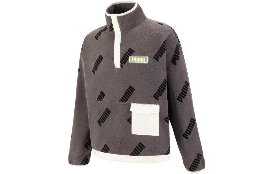 Толстовка унисекс лаймово-серая Puma, серый
Толстовка унисекс лаймово-серая Puma, серый