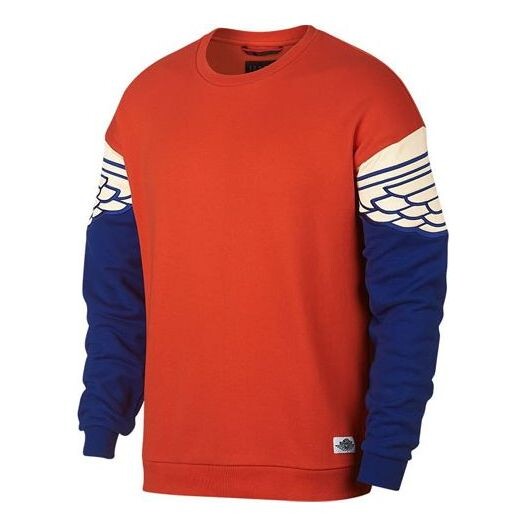 Толстовка Air Jordan Splicing Wings Pattern Casual Round Neck Pullover, цвет colorblock
Толстовка Air Jordan Splicing Wings Pattern Casual Round Neck Pullover, цвет colorblock