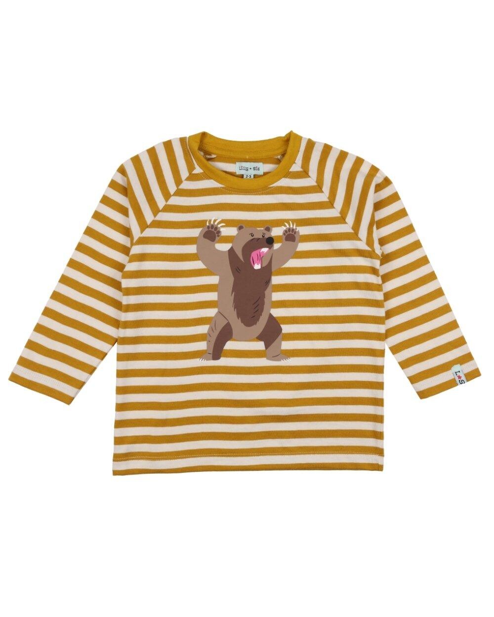 Топ в полоску с медведем гризли Lilly + Sid, желтый
Топ в полоску с медведем гризли Lilly + Sid, желтый