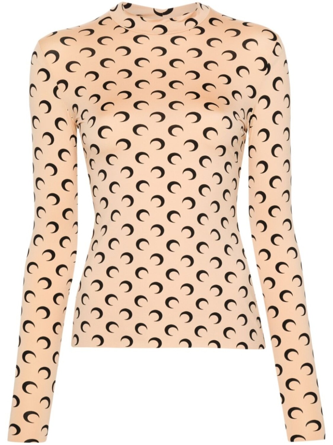 Marine Serre топ Crescent Moon, нейтральный цвет
Marine Serre топ Crescent Moon, нейтральный цвет