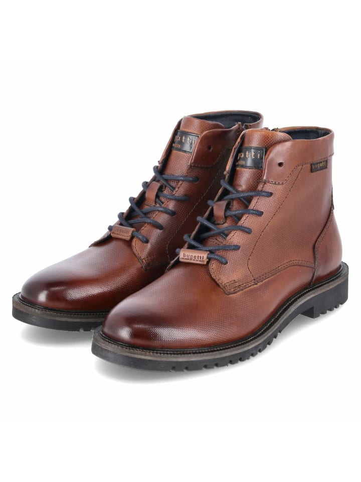 Коричневые ботинки на шнуровке Bugatti
Коричневые ботинки на шнуровке Bugatti