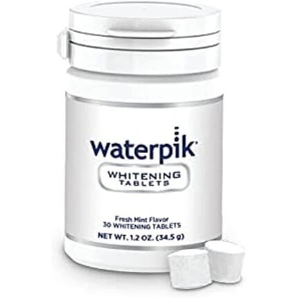 Отбеливающие таблетки для полоскания рта со вкусом мяты, 30 таблеток, Waterpik
Отбеливающие таблетки для полоскания рта со вкусом мяты, 30 таблеток, Waterpik