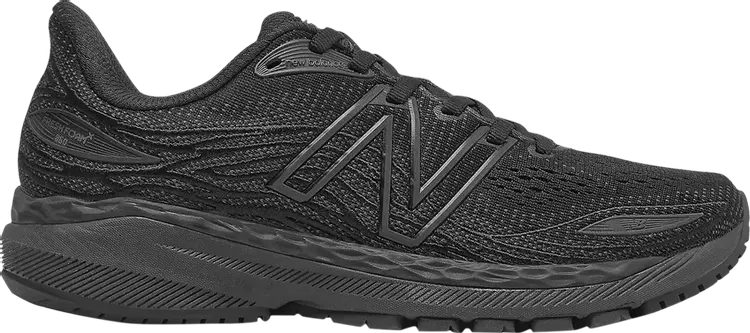 Кроссовки New Balance Wmns Fresh Foam X 860v12 Wide 'Black Phantom', черный 
Кроссовки New Balance Wmns Fresh Foam X 860v12 Wide 'Black Phantom', черный