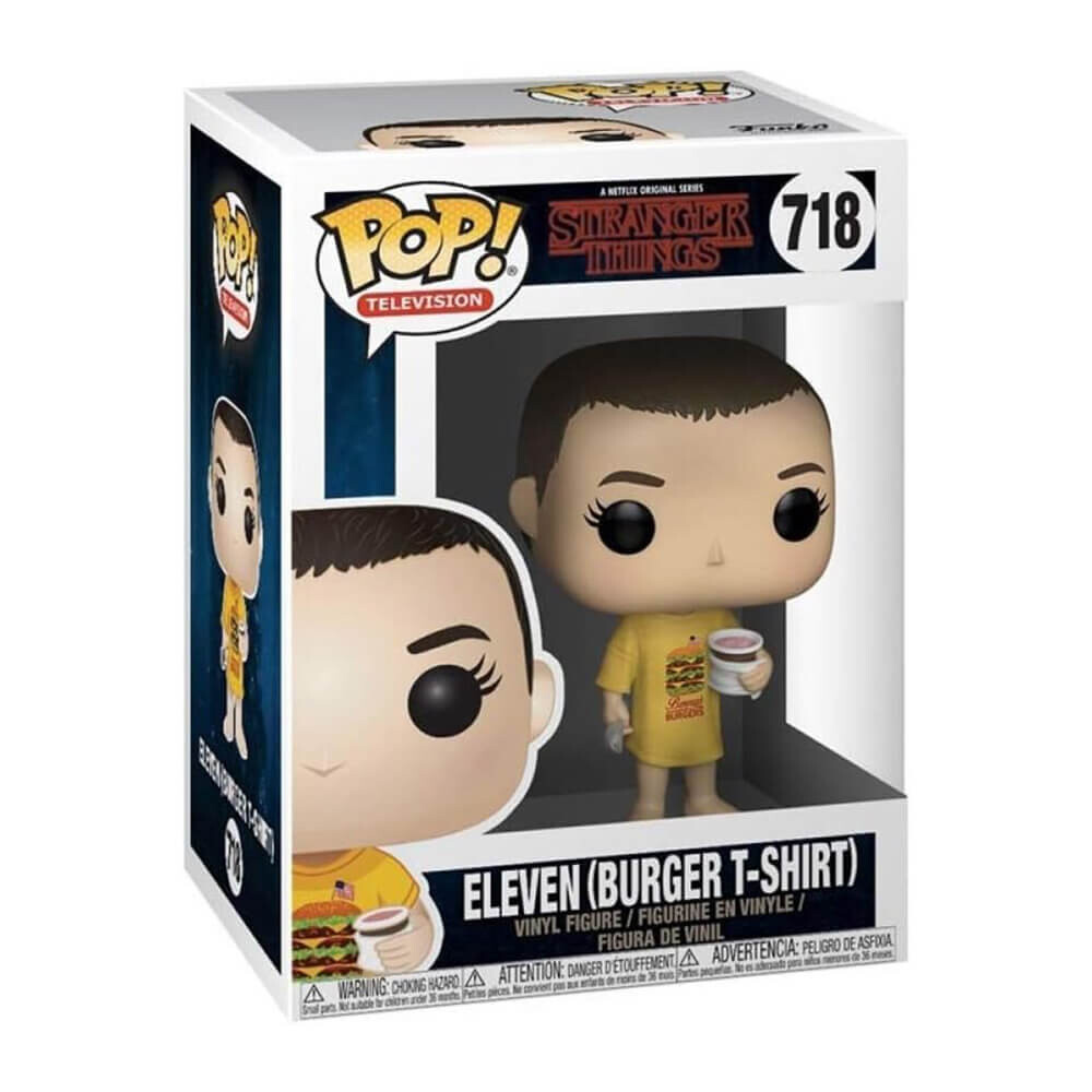 Фигурка Funko POP! Television: Stranger Things - Eleven in Burger T-Shirt
Фигурка Funko POP! Television: Stranger Things - Eleven in Burger T-Shirt