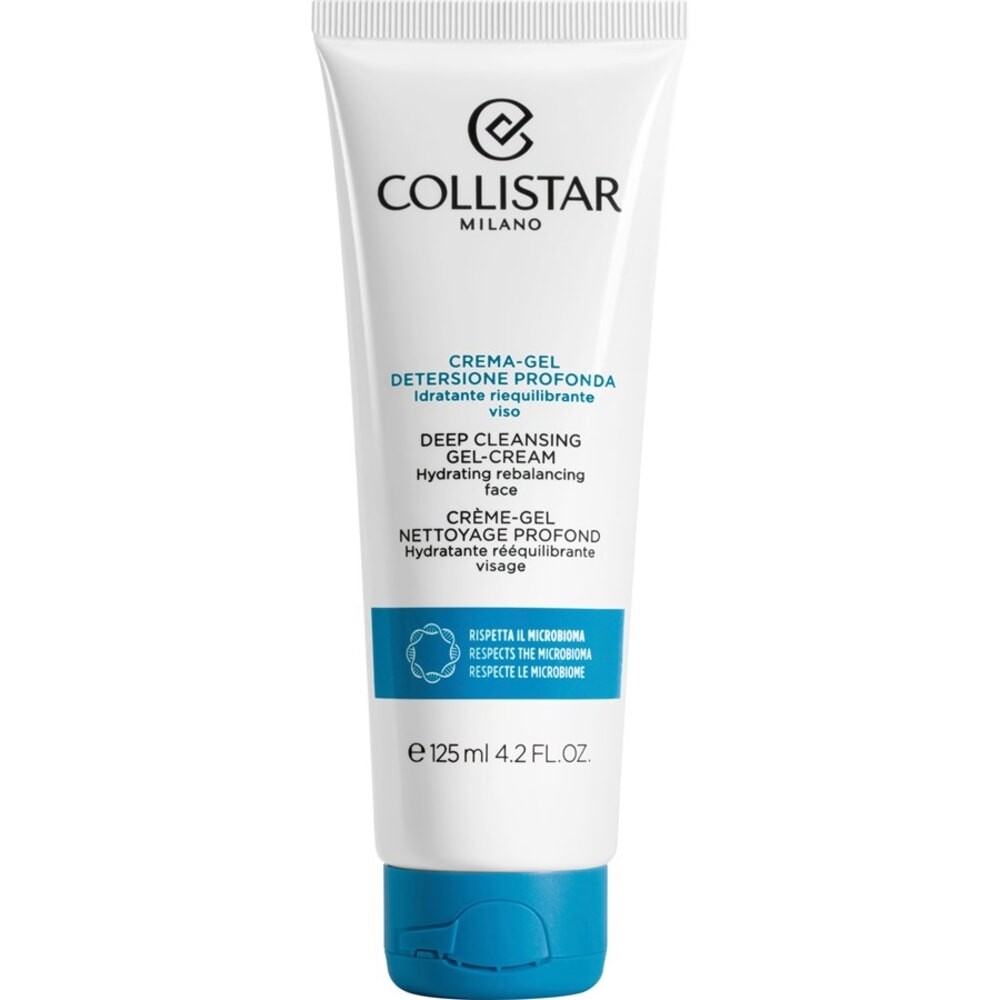 Collistar Deep Cleansing Gel-Cream Глубоко очищающий крем-гель для снятия макияжа с лица 125мл
Collistar Deep Cleansing Gel-Cream Глубоко очищающий крем-гель для снятия макияжа с лица 125мл