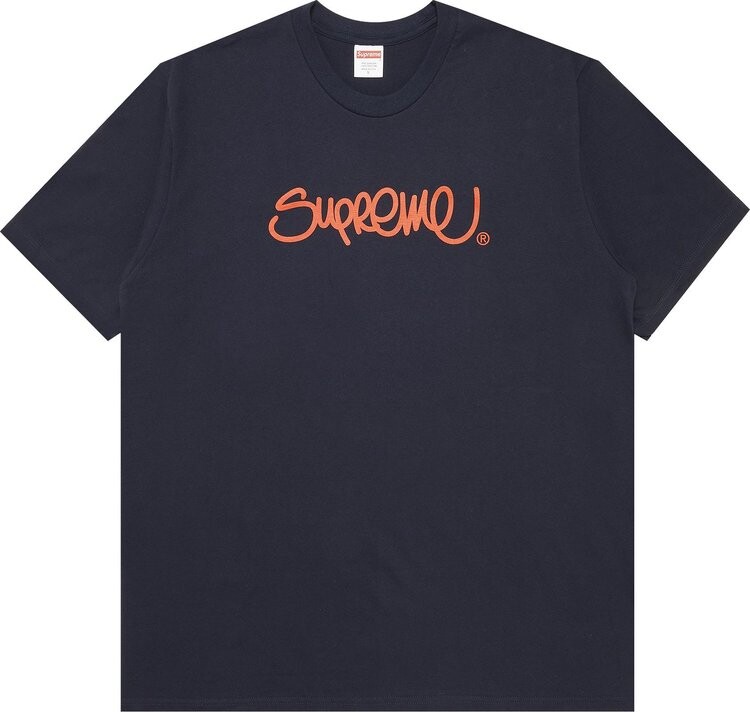Футболка Supreme Handstyle Tee 'Navy', синий
Футболка Supreme Handstyle Tee 'Navy', синий