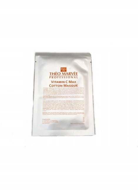 Theo Marvee, хлопковая маска с витамином C Max Rejuvenation Stable Vitamin C
Theo Marvee, хлопковая маска с витамином C Max Rejuvenation Stable Vitamin C