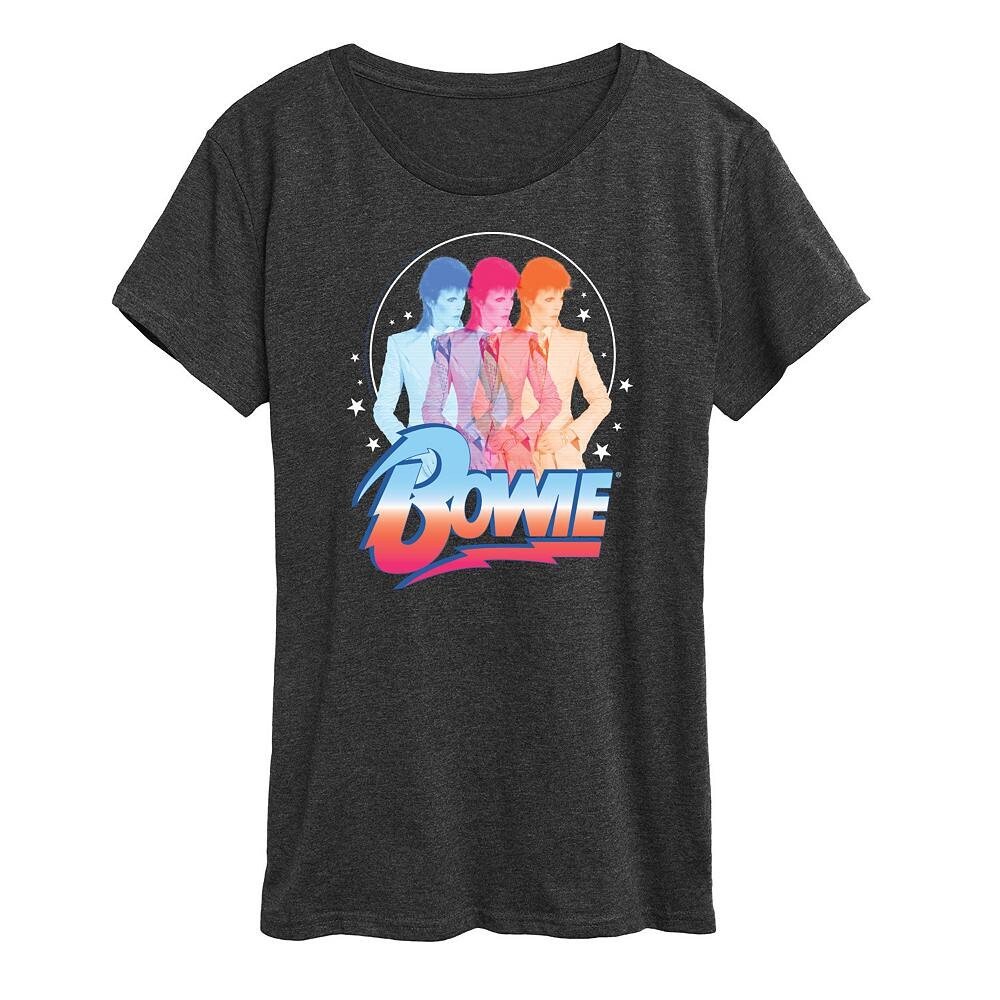 Женская футболка Bowie с 3D-графикой Licensed Character, цвет Heather Charcoal
Женская футболка Bowie с 3D-графикой Licensed Character, цвет Heather Charcoal