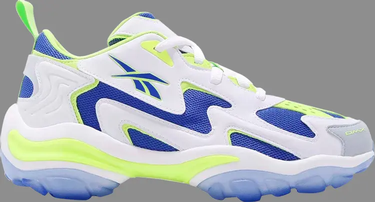 Кроссовки dmx series 1600 'lime cobalt' Reebok, белый
Кроссовки dmx series 1600 'lime cobalt' Reebok, белый