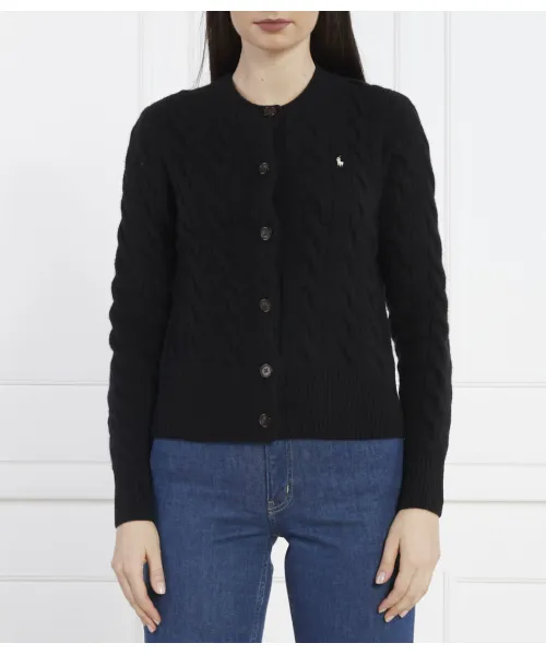 Шерстяной кардиган Regular fit Polo Ralph Lauren, черный
Шерстяной кардиган Regular fit Polo Ralph Lauren, черный