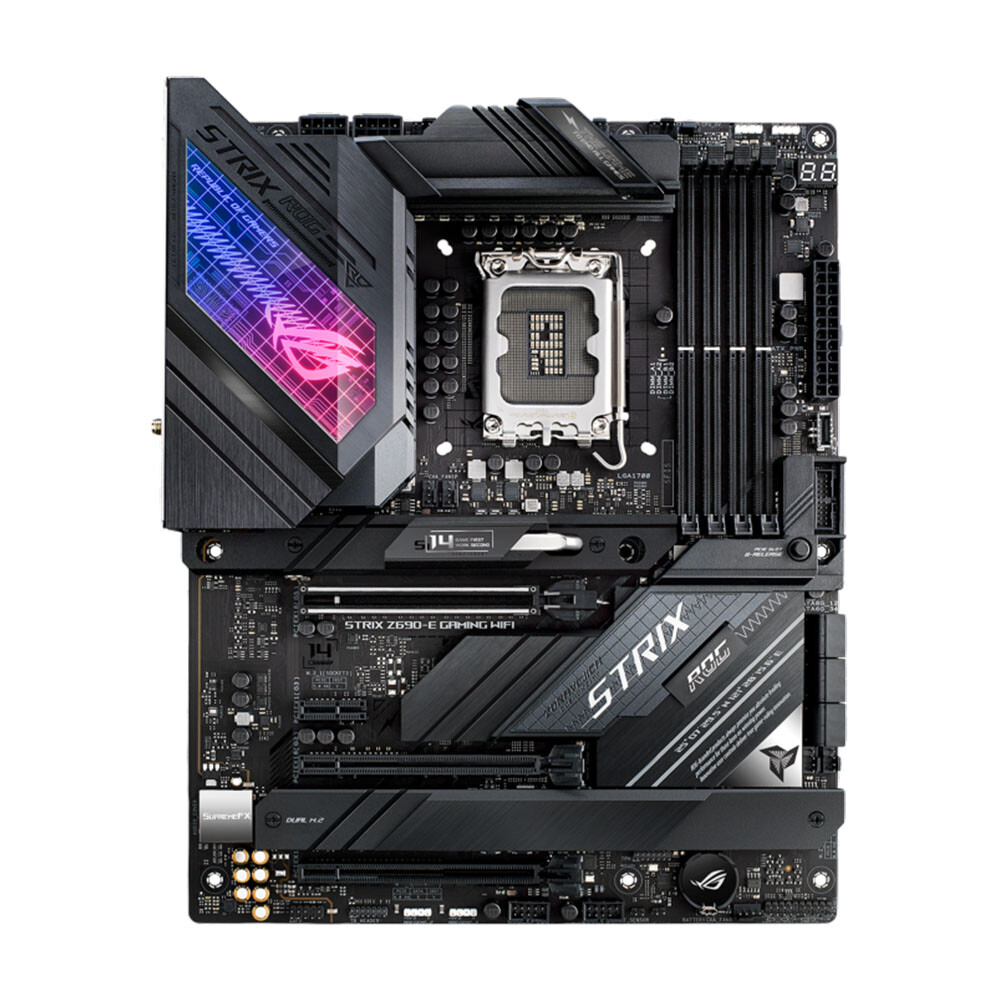 Материнская плата ASUS ROG Strix Z690-E Gaming, LGA1700, DDR5, WiFi
Материнская плата ASUS ROG Strix Z690-E Gaming, LGA1700, DDR5, WiFi