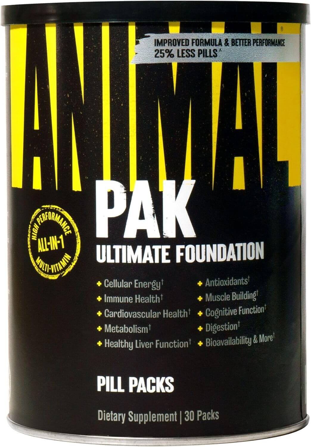 Комплекс витаминов и добавок для спортивного питания Animal Pak All-in-One Women & Men Updated Version, 30 порций
Комплекс витаминов и добавок для спортивного питания Animal Pak All-in-One Women & Men Updated Version, 30 порций