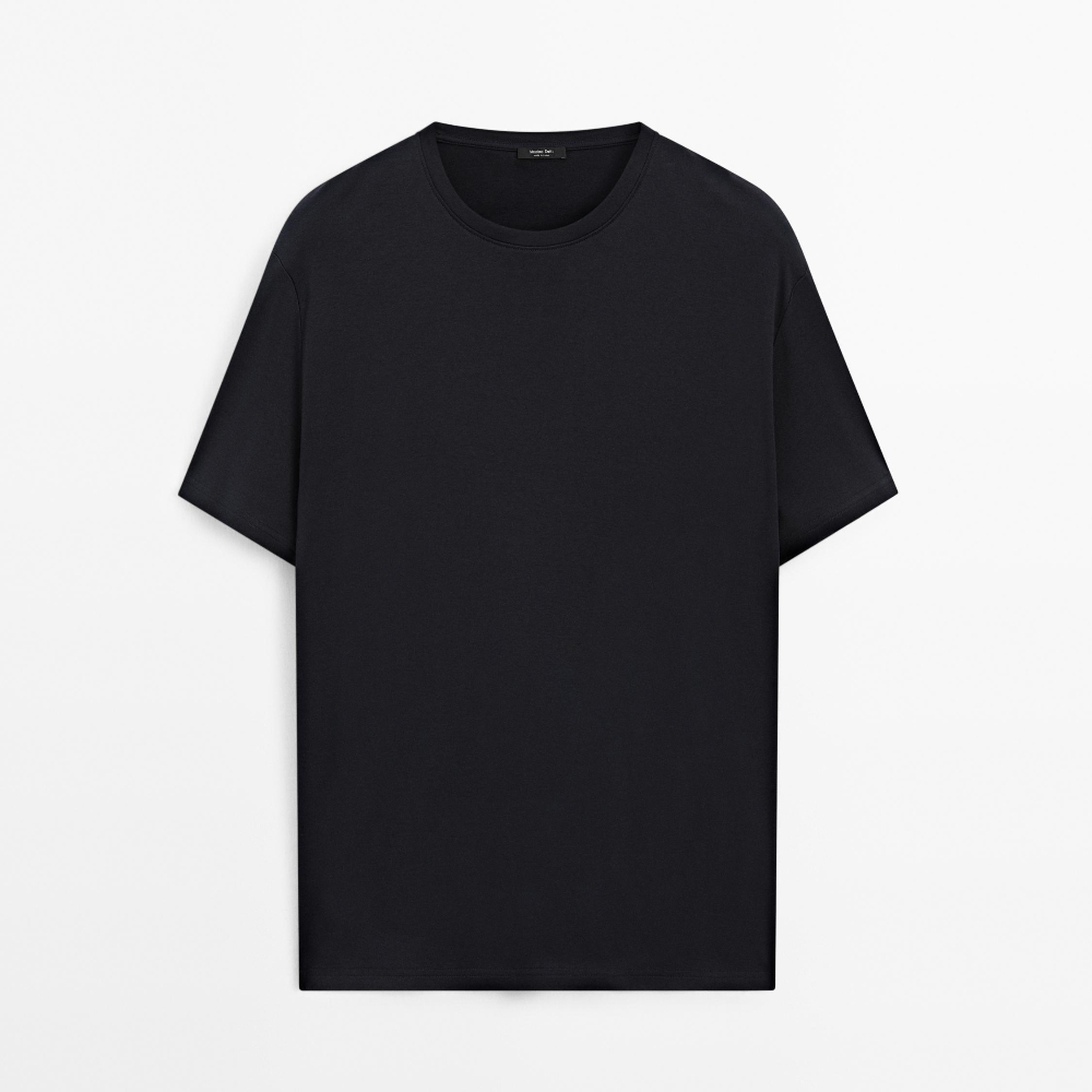 Футболка Massimo Dutti 100% Mercerised Cotton, темно-синий
Футболка Massimo Dutti 100% Mercerised Cotton, темно-синий