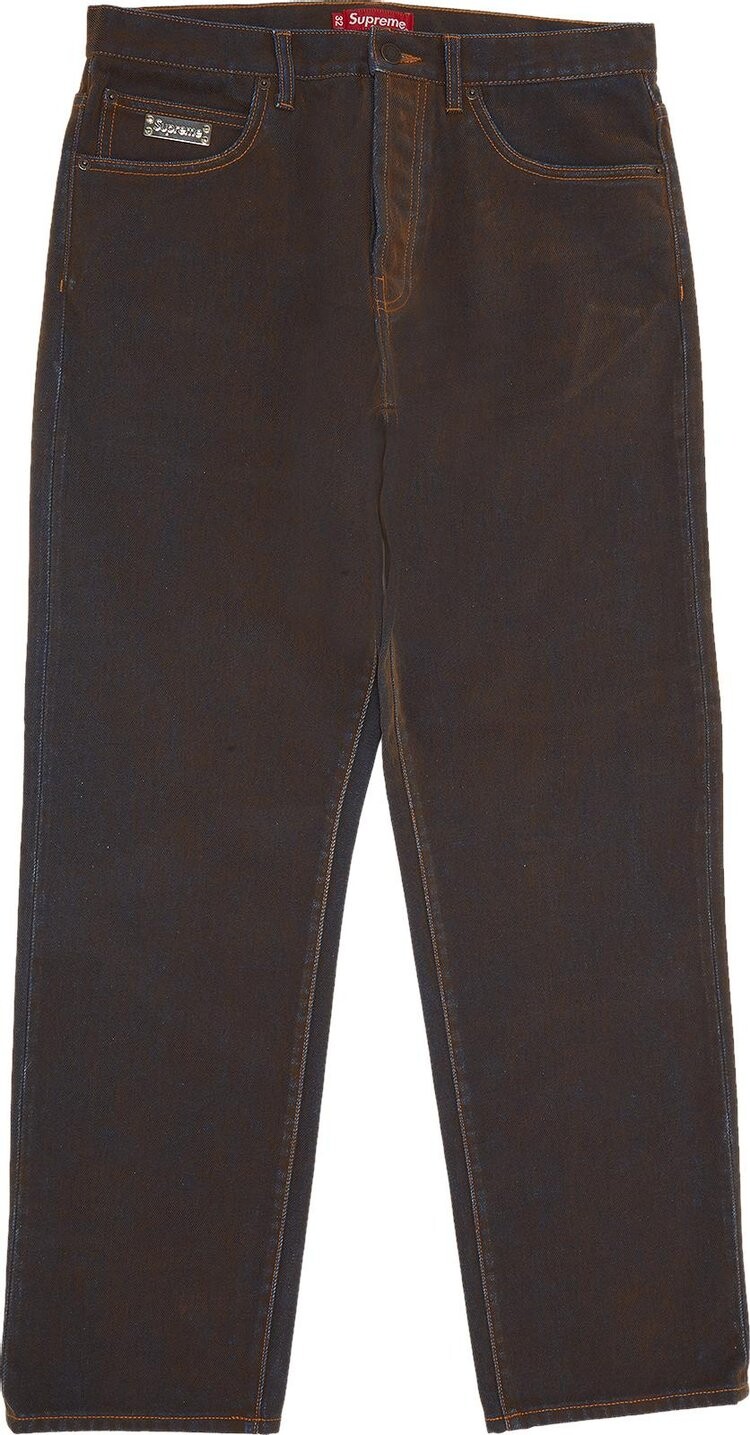 Джинсы Supreme Flocked Regular Jean 'Gold', золотой
Джинсы Supreme Flocked Regular Jean 'Gold', золотой