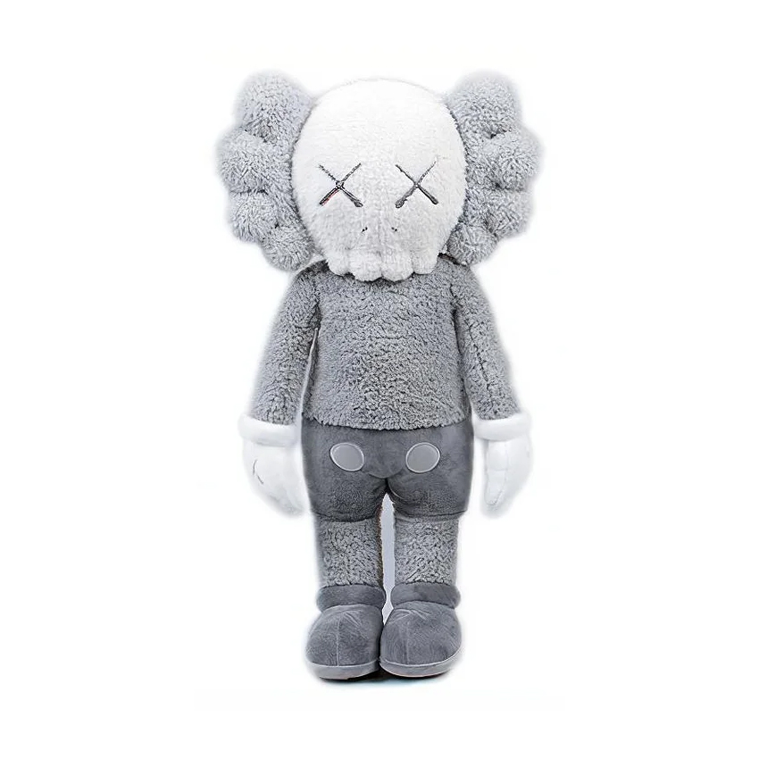 Плюшевая фигурка KAWS Holiday Hong Kong Companion Plush, серый 
Плюшевая фигурка KAWS Holiday Hong Kong Companion Plush, серый