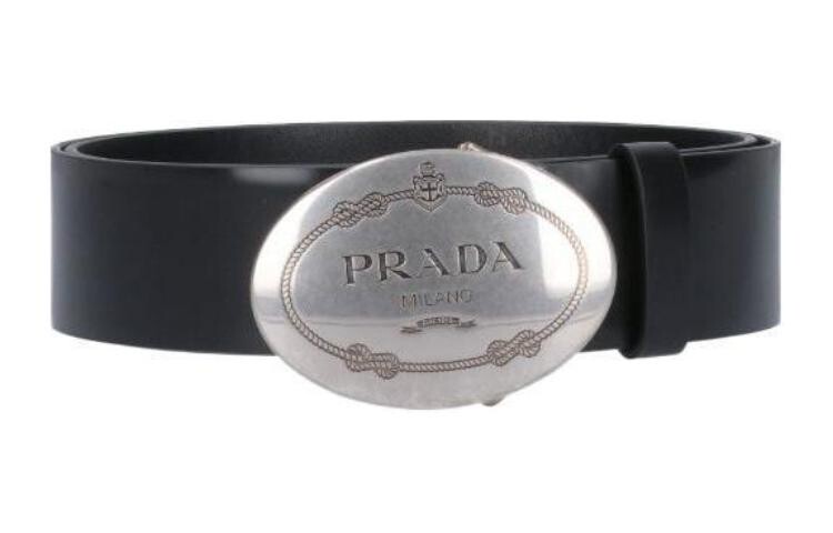 Ремень Prada с пряжкой, черный
Ремень Prada с пряжкой, черный