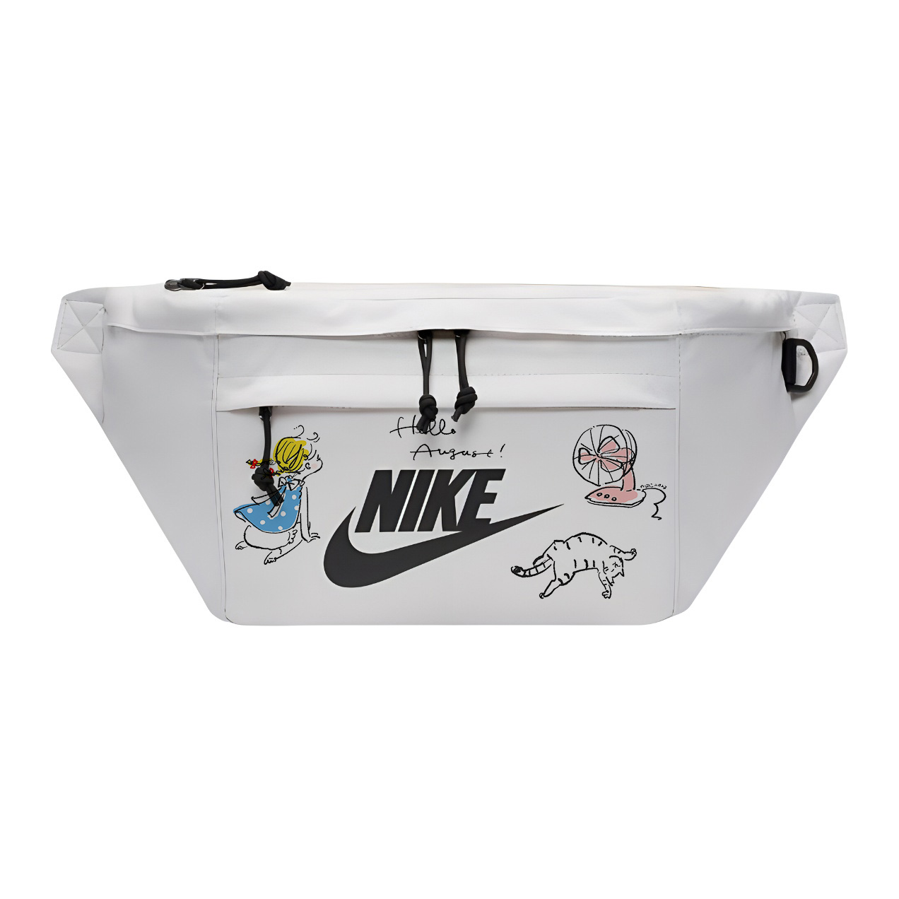 Nike Одноплечевая набедренная сумка через плечо унисекс белая, Summer Girl
Nike Одноплечевая набедренная сумка через плечо унисекс белая, Summer Girl