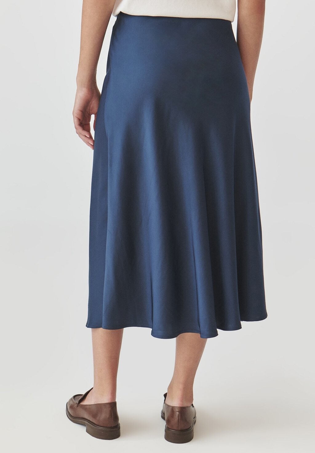 Юбка А-силуэта SATINI TATUUM, темно-синий 
Юбка А-силуэта SATINI TATUUM, темно-синий