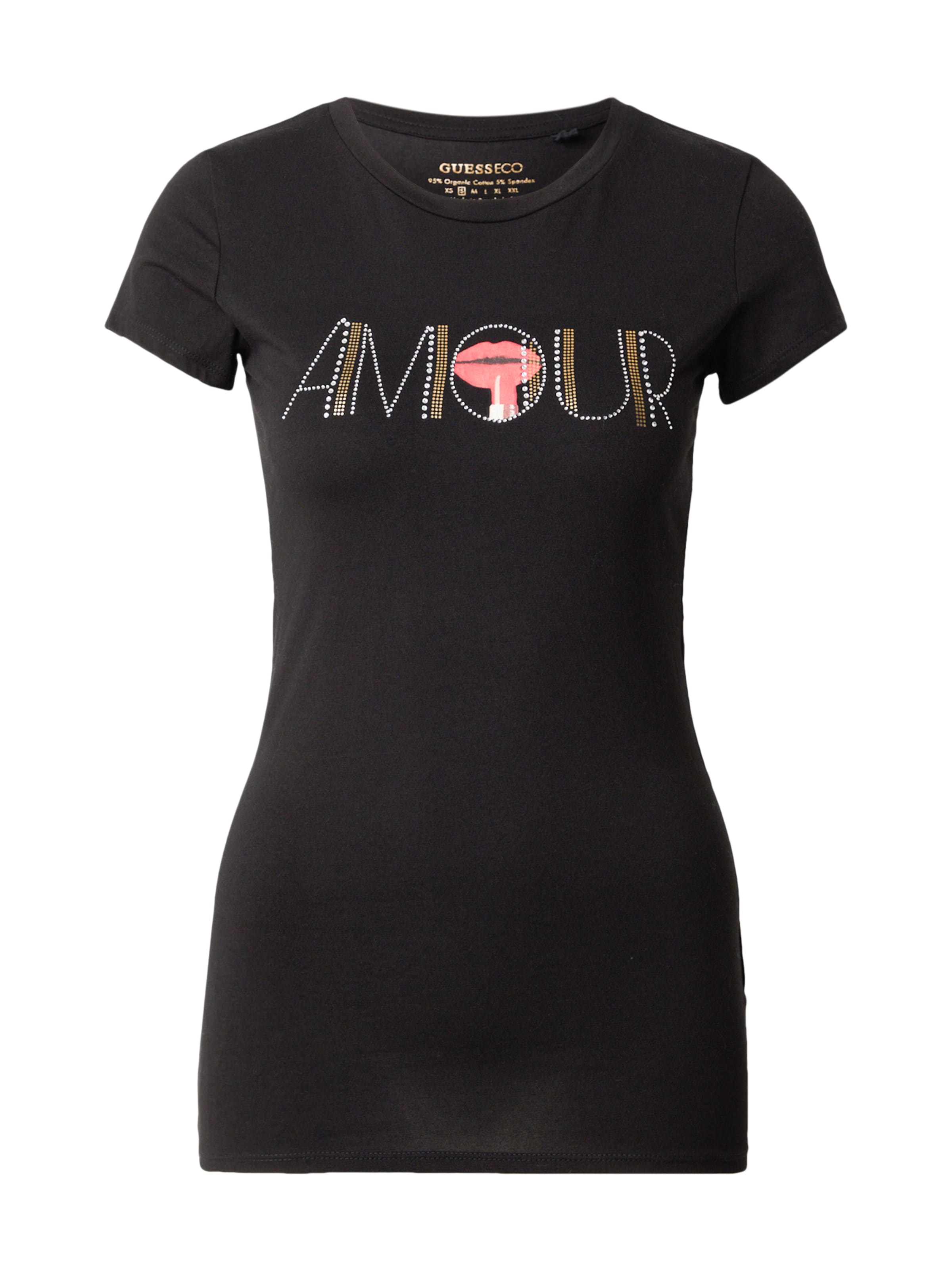 GUESS Футболка 'AMOUR' в черном цвете, Черный, GUESS Футболка 'AMOUR' в черном цвете
GUESS Футболка 'AMOUR' в черном цвете, Черный, GUESS Футболка 'AMOUR' в черном цвете