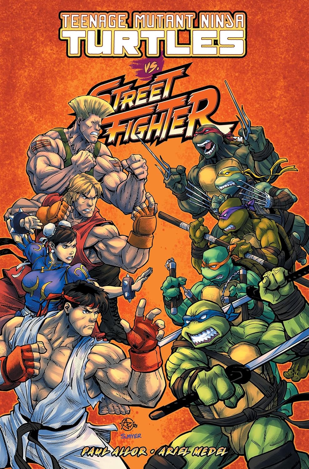 Teenage Mutant Ninja Turtles Vs. Street Fighter (IDW Publishing)
Teenage Mutant Ninja Turtles Vs. Street Fighter (IDW Publishing)