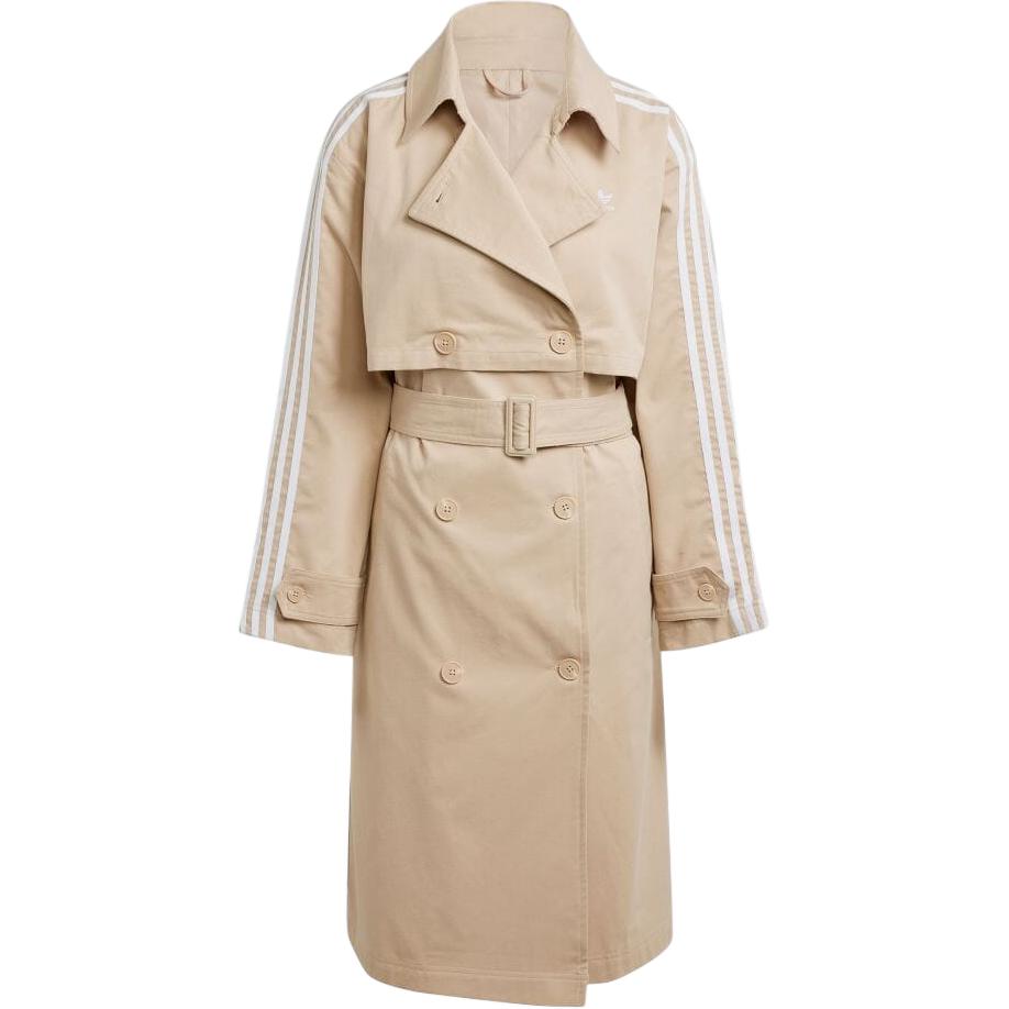 Adidas Адиколор Тренч из твила, Ecru
Adidas Адиколор Тренч из твила, Ecru