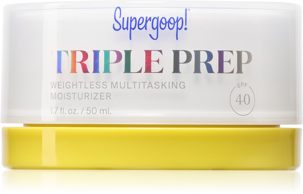 Увлажняющий крем Triple Prep SPF 40 Supergoop!, 50 мл
Увлажняющий крем Triple Prep SPF 40 Supergoop!, 50 мл
