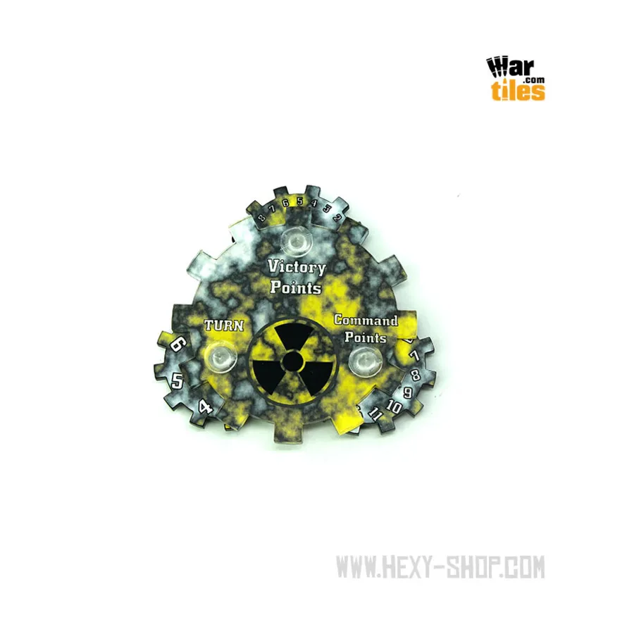 Универсальный боевой трекер — радиоактивный, War Tiles - Battle Trackers
Универсальный боевой трекер — радиоактивный, War Tiles - Battle Trackers