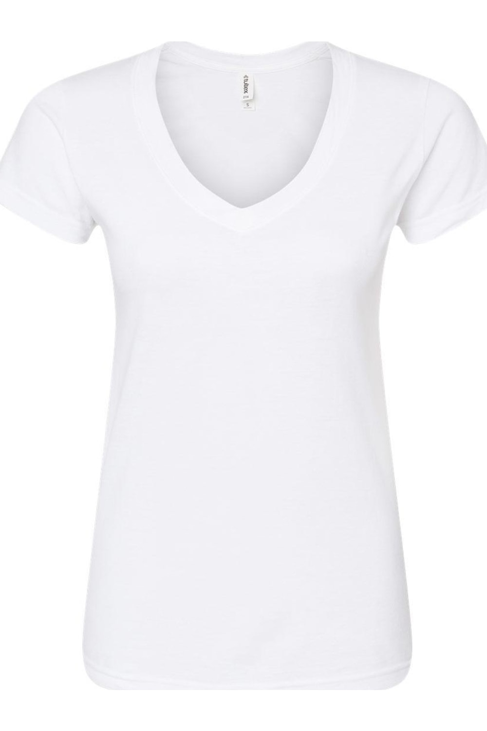 Tultex женская облегающая футболка из тонкого джерси с V-образным вырезом, белый
Tultex женская облегающая футболка из тонкого джерси с V-образным вырезом, белый