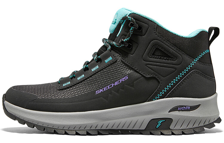 Кроссовки женские среднего размера, цвет черный/синий Skechers
Кроссовки женские среднего размера, цвет черный/синий Skechers