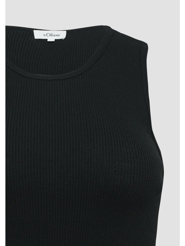 Свитер-жилет s.Oliver, черный
Свитер-жилет s.Oliver, черный