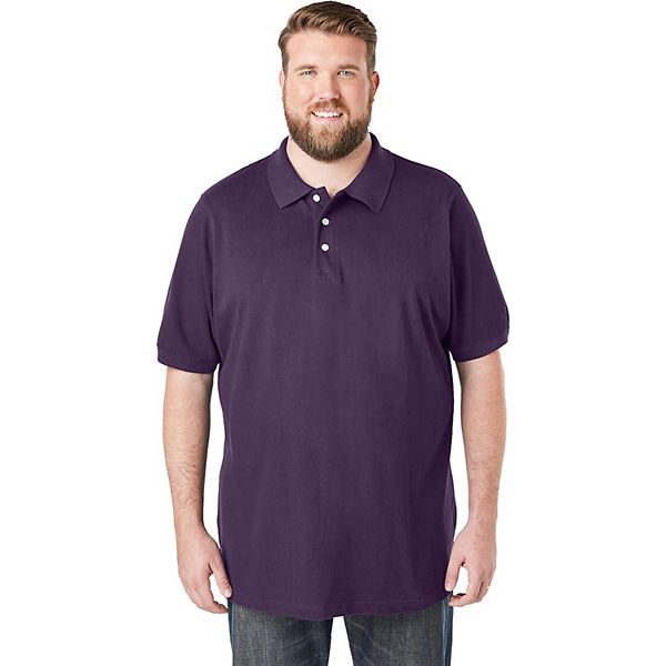 Мужская поло с эффектом усадки big & tall Kingsize, Blackberry
Мужская поло с эффектом усадки big & tall Kingsize, Blackberry