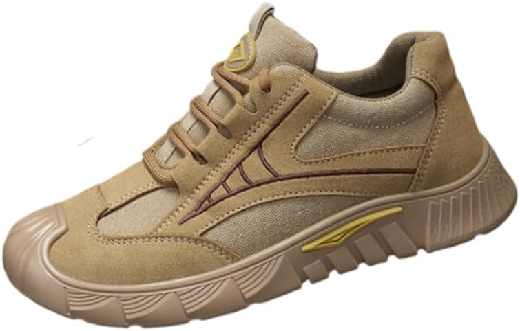 Мужские прочные повседневные кроссовки - противоскользящая и износостойкая подошва, комфорт для активного образа жизни каждый день Hoalox, хаки
Мужские прочные повседневные кроссовки - противоскользящая и износостойкая подошва, комфорт для активного образа жизни каждый день Hoalox, хаки