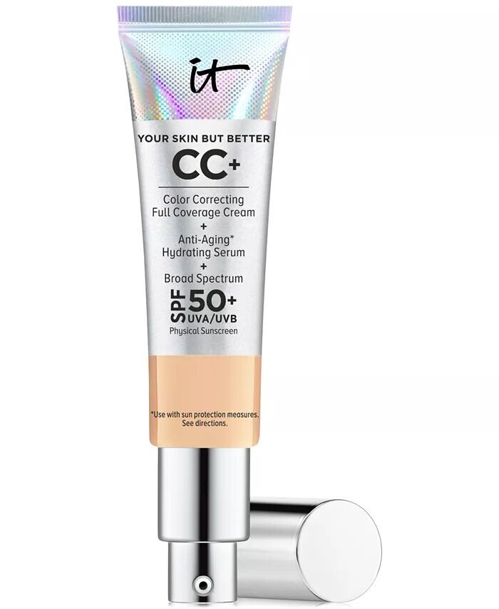 CC+ Крем с SPF 50+ It Cosmetics, цвет Medium
CC+ Крем с SPF 50+ It Cosmetics, цвет Medium