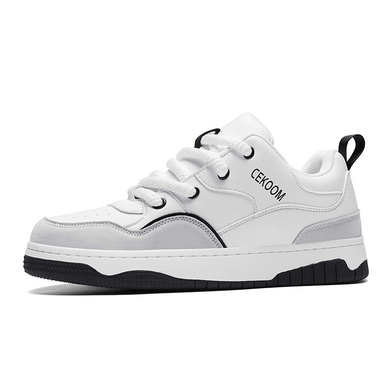 Кроссовки CEKOOM Skateboarding Shoes Men Low-top, белый/серый
Кроссовки CEKOOM Skateboarding Shoes Men Low-top, белый/серый