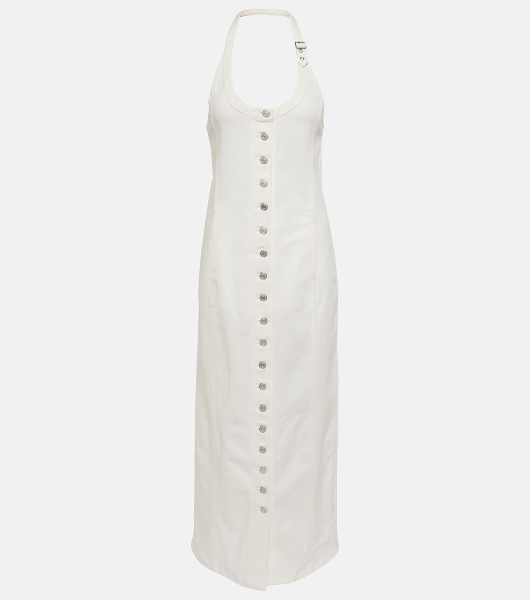 Джинсовое платье миди multiflex Courrèges, белый
Джинсовое платье миди multiflex Courrèges, белый