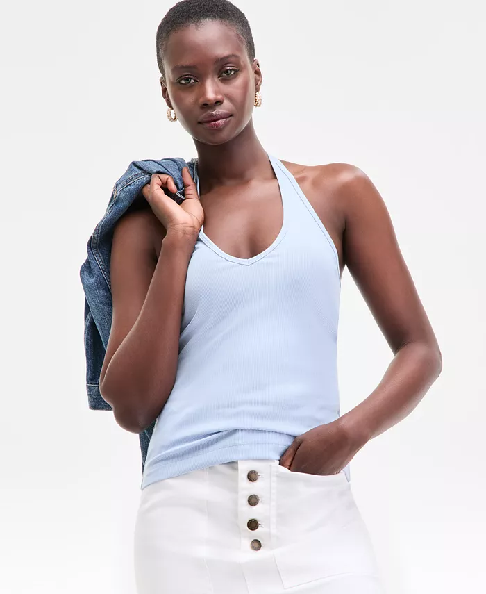 Женский топ-бюстье с V-образным вырезом On 34th, синий
Женский топ-бюстье с V-образным вырезом On 34th, синий