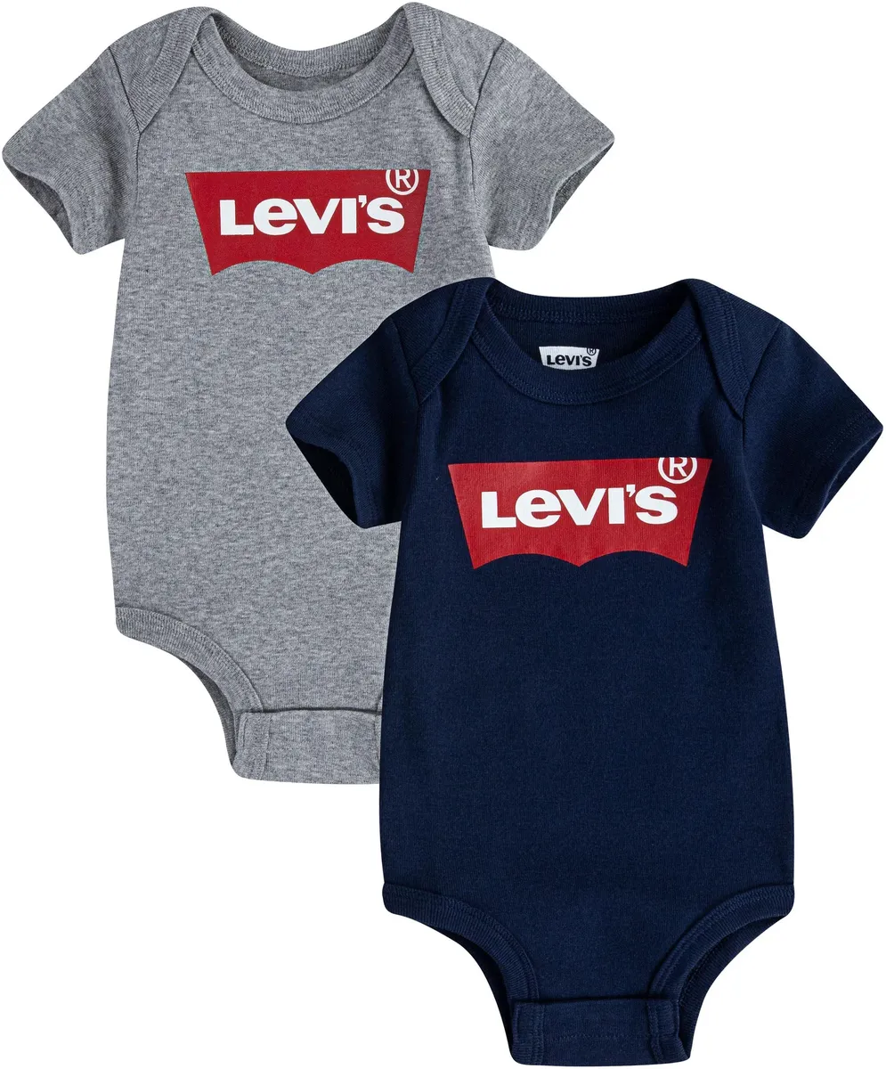 Детское боди с короткими рукавами Levi's "BATWING 2PK BODYSUIT" (2 шт.), УНИСЕКС Levi'S Kids, синий
Детское боди с короткими рукавами Levi's "BATWING 2PK BODYSUIT" (2 шт.), УНИСЕКС Levi'S Kids, синий