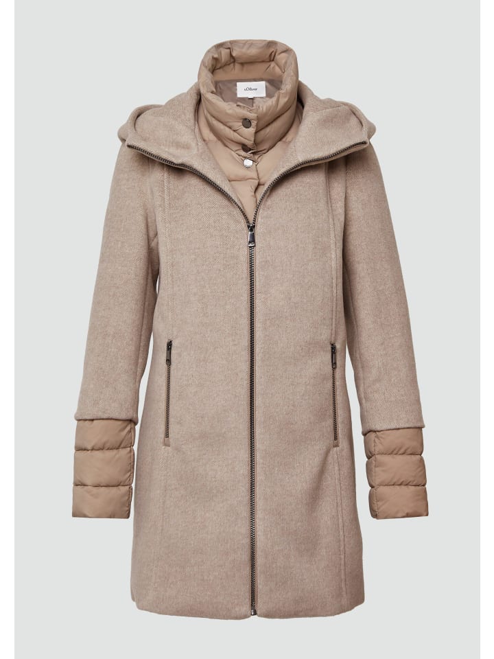 Зимнее пальто s.Oliver, бежевый
Зимнее пальто s.Oliver, бежевый