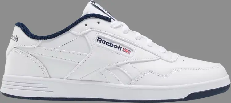 Кроссовки club memt 'white collegiate navy' Reebok, белый
Кроссовки club memt 'white collegiate navy' Reebok, белый